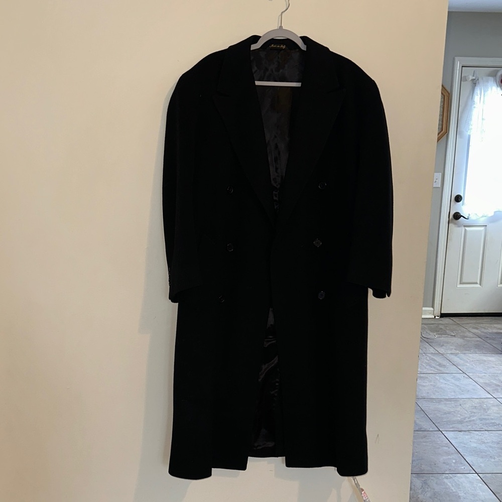 Elegant Black Trench Coat